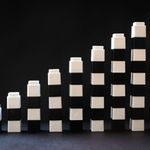 Abstract geometric pattern showing first step of practice